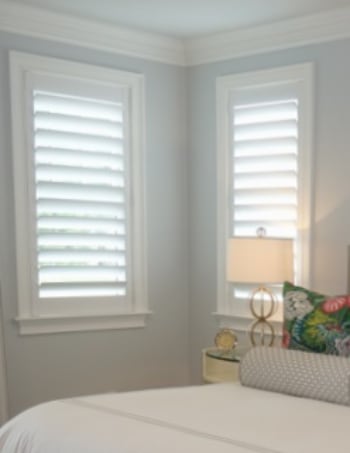 Polywood shutters with hidden tilt rods in Atlanta